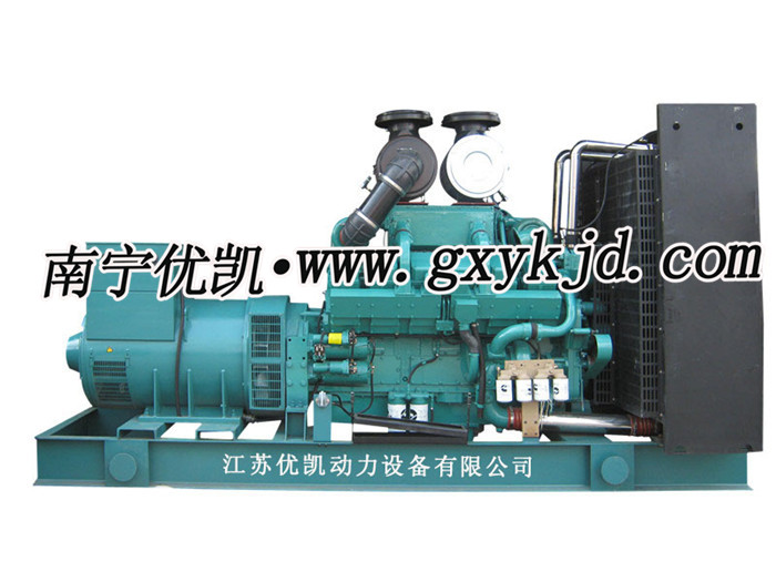 南寧優凱安裝發電機組時拒絕野蠻施工