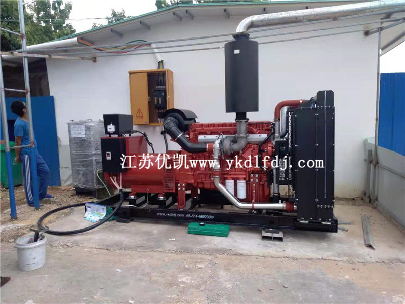 玉柴350KW柴油發(fā)電機組