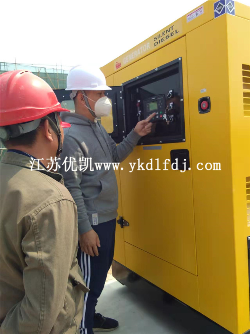 100KW靜音發電機組
