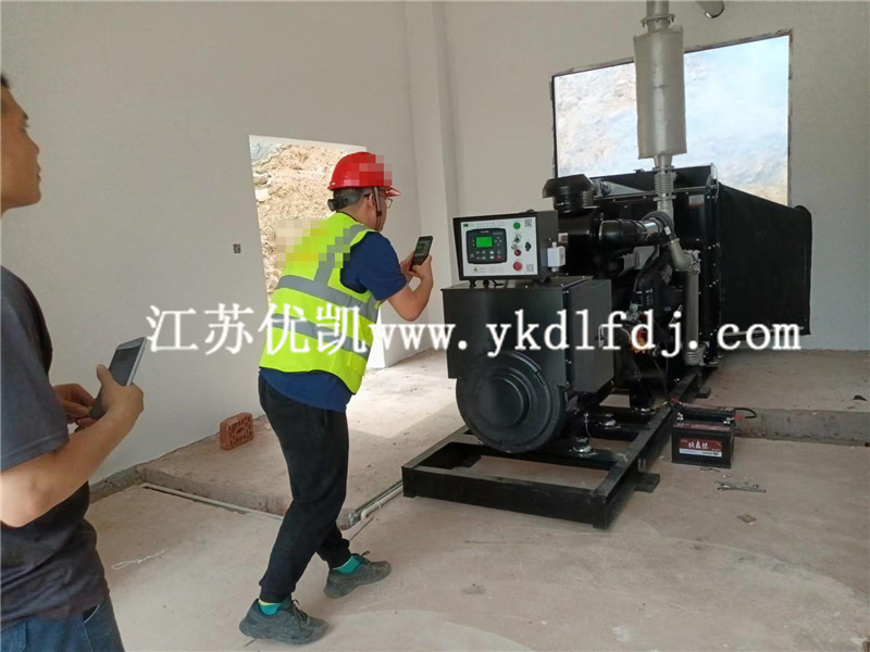 250KW上柴發電機組安裝圖片