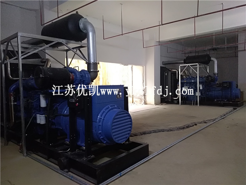 800KW玉柴發電機組并機