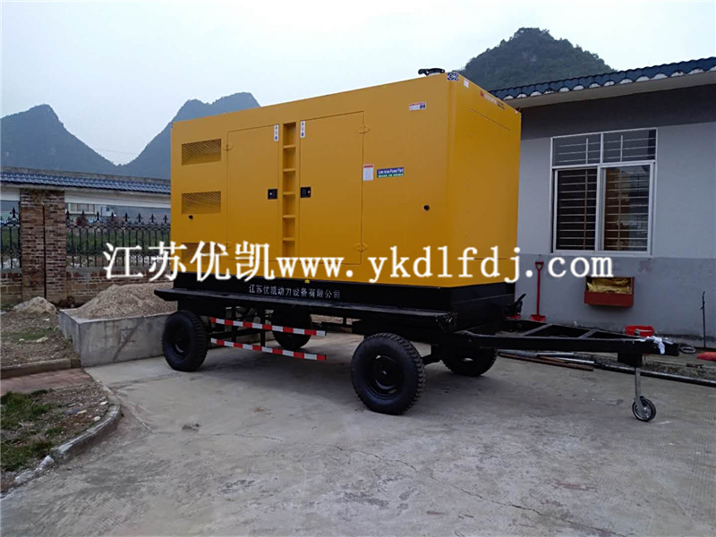 250KW玉柴移動電站發電機組