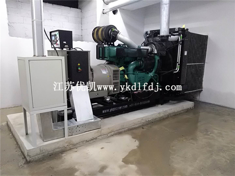 500KW沃爾沃發電機組