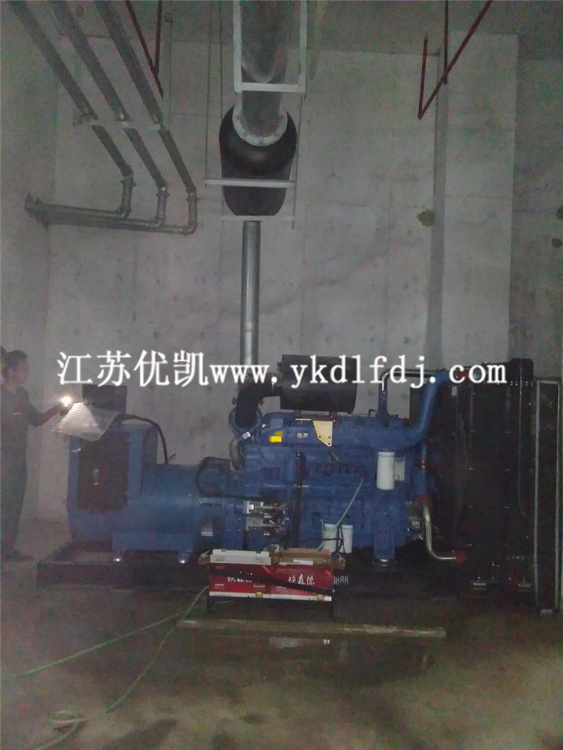 500KW玉柴發電機組