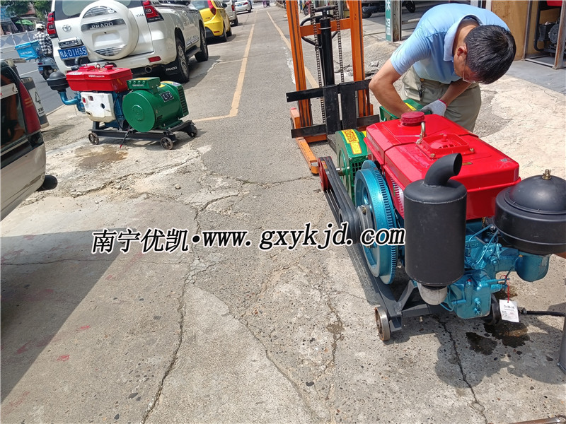 20KW陸川單缸發電機組