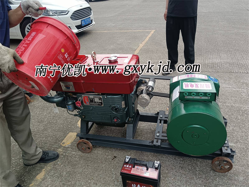 15KW陸川單缸柴油發電機