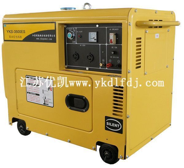 小型風冷低噪音柴油發電機組3KW