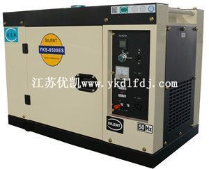 小型風冷低噪音柴油發電機組6.5KW