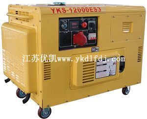 小型風冷低噪音柴油發電機組9KW