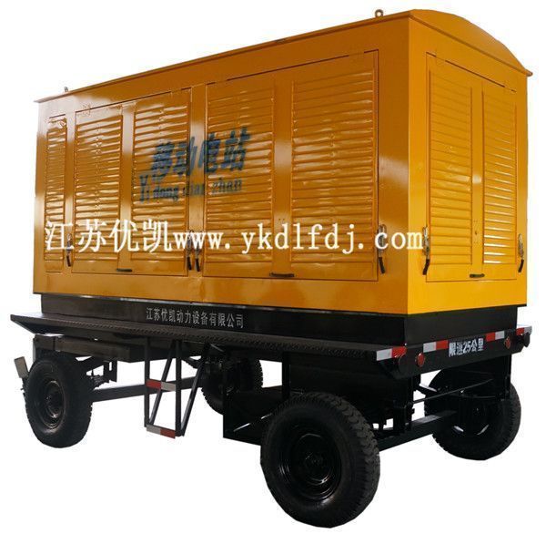 移動拖車型電站發電機組