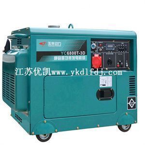 玉柴-5KW低噪音小型柴油發電機組