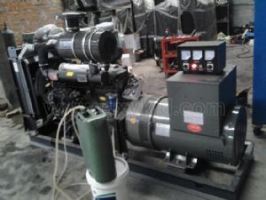 100kw濰柴發電機組·武鳴新西洋超市調試使用