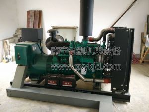 2017年11月18日南寧某房地產公司150KW發電機組安裝