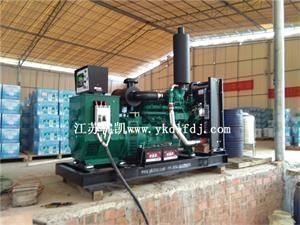120KW玉柴發電機組成功交付南寧某水處理公司