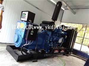 祝賀我公司300KW玉柴“卓越藍”發電機組成功交付廣西公路檢查站使用