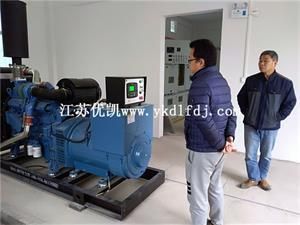 2019年1月21日廣西高速公路200KW玉柴發電機組卓越藍現場圖片