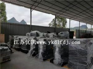 2020年12月3日，12臺上柴發電機組一批交付某項目工程使用